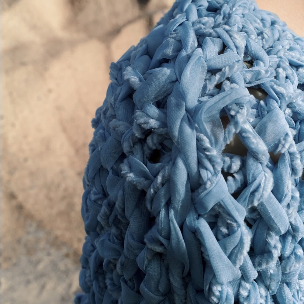 NWT Zara Limited Edition Cropped Crochet Sweater - Picture 6 of 9